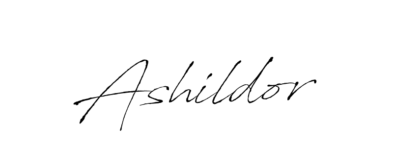 How to make Ashildor signature? Antro_Vectra is a professional autograph style. Create handwritten signature for Ashildor name. Ashildor signature style 6 images and pictures png