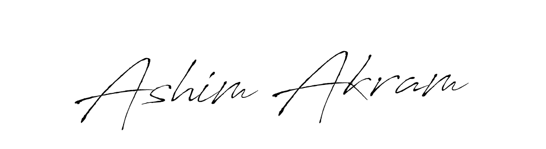 How to make Ashim Akram name signature. Use Antro_Vectra style for creating short signs online. This is the latest handwritten sign. Ashim Akram signature style 6 images and pictures png