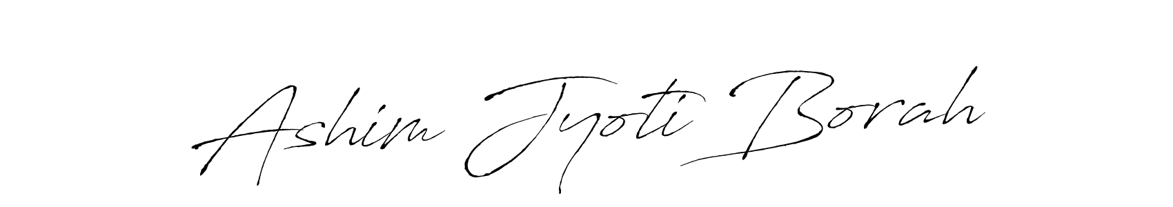Use a signature maker to create a handwritten signature online. With this signature software, you can design (Antro_Vectra) your own signature for name Ashim Jyoti Borah. Ashim Jyoti Borah signature style 6 images and pictures png