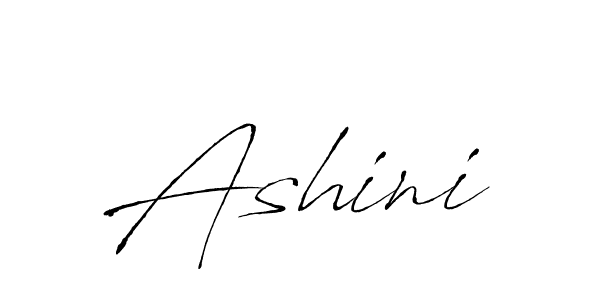 Use a signature maker to create a handwritten signature online. With this signature software, you can design (Antro_Vectra) your own signature for name Ashini. Ashini signature style 6 images and pictures png