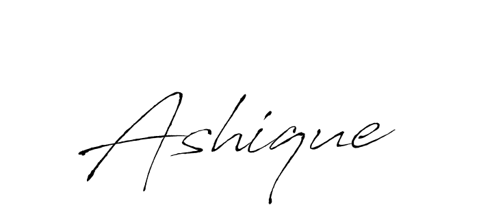 Create a beautiful signature design for name Ashique. With this signature (Antro_Vectra) fonts, you can make a handwritten signature for free. Ashique signature style 6 images and pictures png