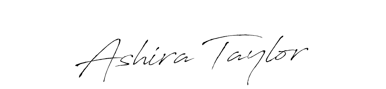 How to make Ashira Taylor signature? Antro_Vectra is a professional autograph style. Create handwritten signature for Ashira Taylor name. Ashira Taylor signature style 6 images and pictures png