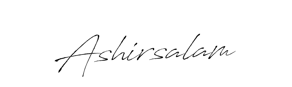 Also we have Ashirsalam name is the best signature style. Create professional handwritten signature collection using Antro_Vectra autograph style. Ashirsalam signature style 6 images and pictures png