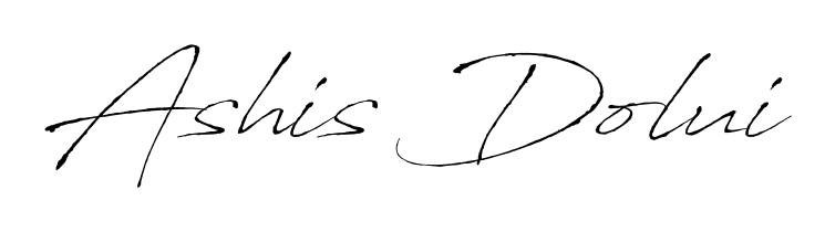 Make a beautiful signature design for name Ashis Dolui. Use this online signature maker to create a handwritten signature for free. Ashis Dolui signature style 6 images and pictures png
