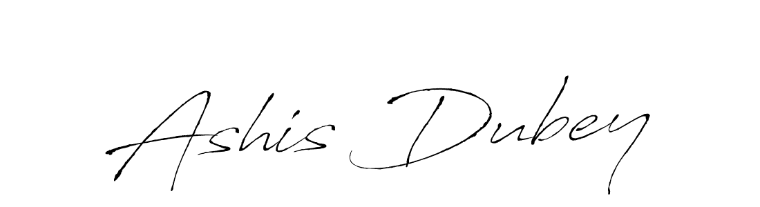 Also we have Ashis Dubey name is the best signature style. Create professional handwritten signature collection using Antro_Vectra autograph style. Ashis Dubey signature style 6 images and pictures png