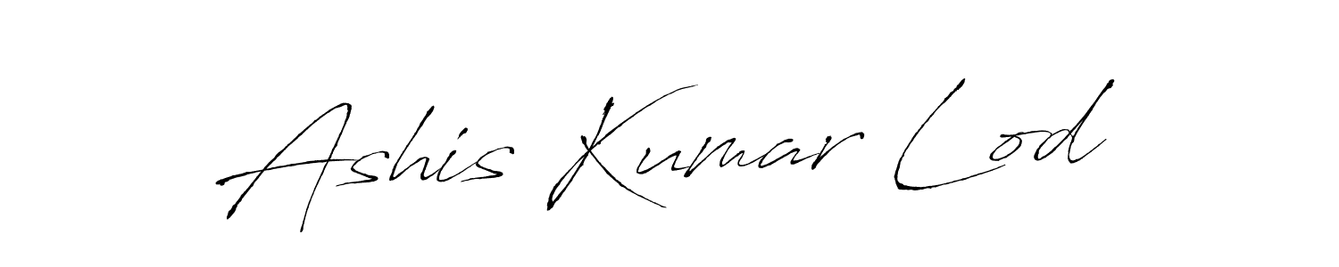 Use a signature maker to create a handwritten signature online. With this signature software, you can design (Antro_Vectra) your own signature for name Ashis Kumar Lod. Ashis Kumar Lod signature style 6 images and pictures png