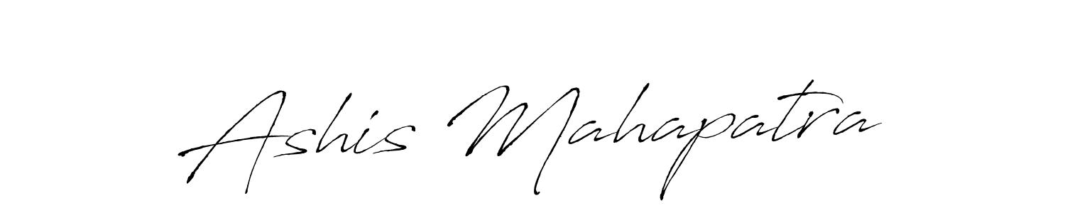 Ashis Mahapatra stylish signature style. Best Handwritten Sign (Antro_Vectra) for my name. Handwritten Signature Collection Ideas for my name Ashis Mahapatra. Ashis Mahapatra signature style 6 images and pictures png