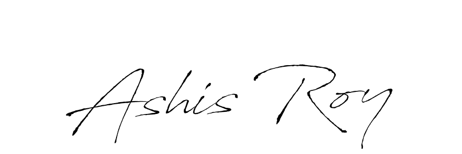 How to make Ashis Roy name signature. Use Antro_Vectra style for creating short signs online. This is the latest handwritten sign. Ashis Roy signature style 6 images and pictures png