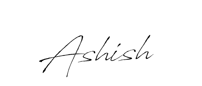 Make a beautiful signature design for name Ashish . With this signature (Antro_Vectra) style, you can create a handwritten signature for free. Ashish  signature style 6 images and pictures png