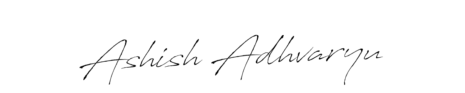 if you are searching for the best signature style for your name Ashish Adhvaryu. so please give up your signature search. here we have designed multiple signature styles  using Antro_Vectra. Ashish Adhvaryu signature style 6 images and pictures png