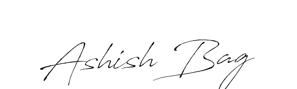 Also You can easily find your signature by using the search form. We will create Ashish Bag name handwritten signature images for you free of cost using Antro_Vectra sign style. Ashish Bag signature style 6 images and pictures png