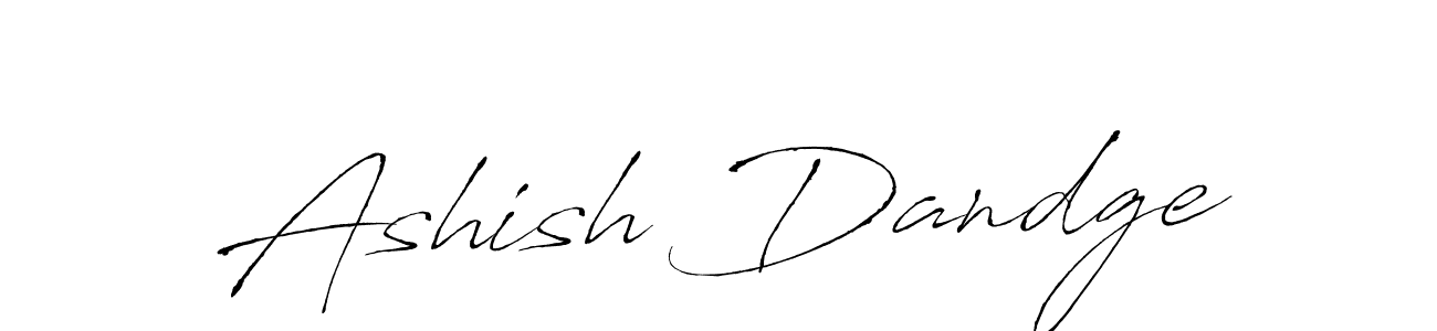 How to make Ashish Dandge signature? Antro_Vectra is a professional autograph style. Create handwritten signature for Ashish Dandge name. Ashish Dandge signature style 6 images and pictures png