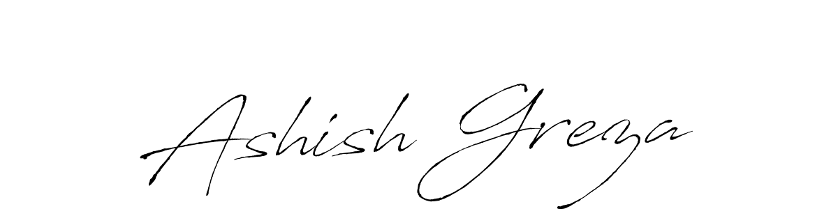 Also we have Ashish Greza name is the best signature style. Create professional handwritten signature collection using Antro_Vectra autograph style. Ashish Greza signature style 6 images and pictures png