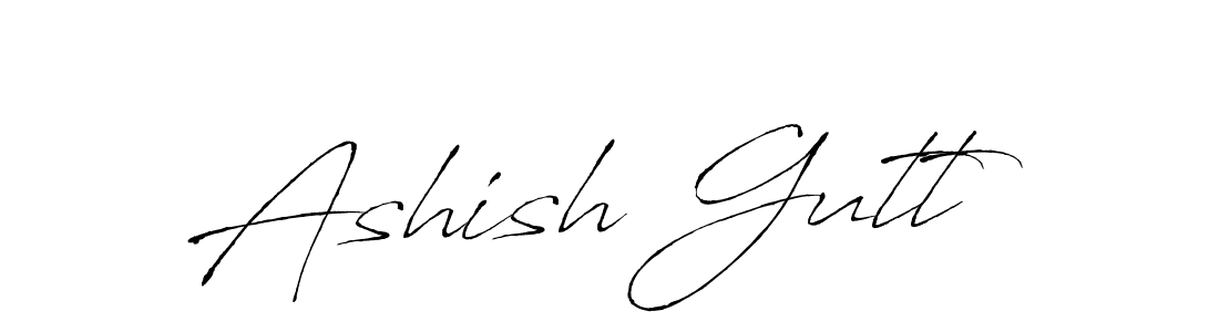 Also You can easily find your signature by using the search form. We will create Ashish Gutt name handwritten signature images for you free of cost using Antro_Vectra sign style. Ashish Gutt signature style 6 images and pictures png