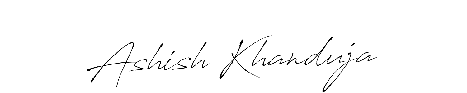 Make a beautiful signature design for name Ashish Khanduja. Use this online signature maker to create a handwritten signature for free. Ashish Khanduja signature style 6 images and pictures png