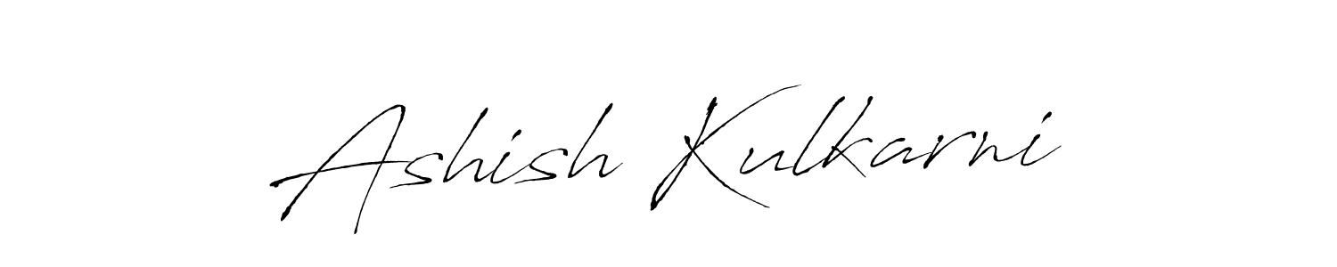 Use a signature maker to create a handwritten signature online. With this signature software, you can design (Antro_Vectra) your own signature for name Ashish Kulkarni. Ashish Kulkarni signature style 6 images and pictures png