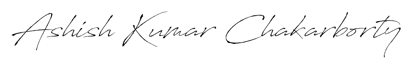 The Antro_Vectra font transforms the name Ashish Kumar Chakarborty into an executive sign with sharp precision and distinguished character. Ashish Kumar Chakarborty signature style 6 images and pictures png