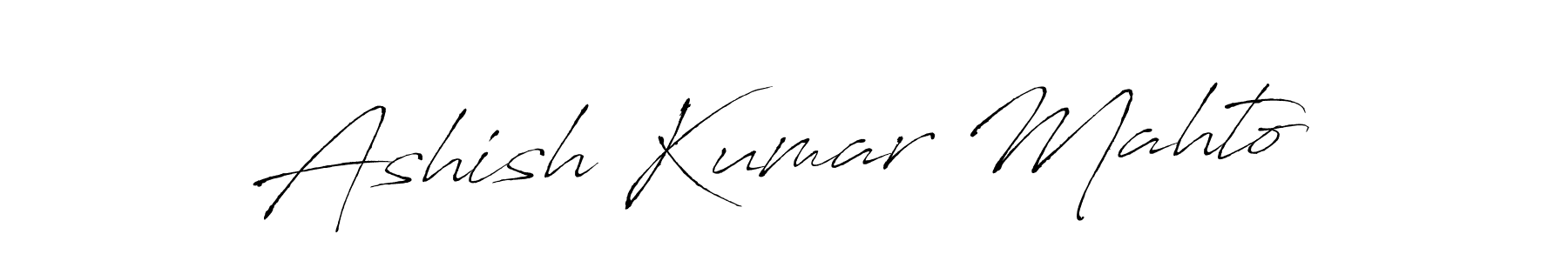 Also we have Ashish Kumar Mahto name is the best signature style. Create professional handwritten signature collection using Antro_Vectra autograph style. Ashish Kumar Mahto signature style 6 images and pictures png