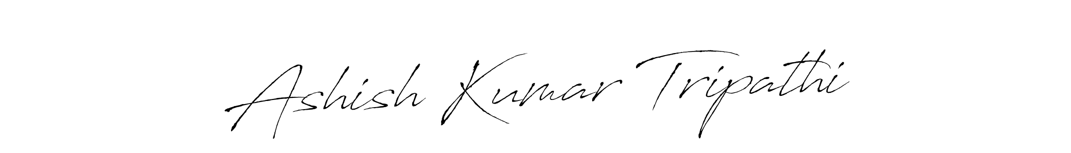 Ashish Kumar Tripathi stylish signature style. Best Handwritten Sign (Antro_Vectra) for my name. Handwritten Signature Collection Ideas for my name Ashish Kumar Tripathi. Ashish Kumar Tripathi signature style 6 images and pictures png