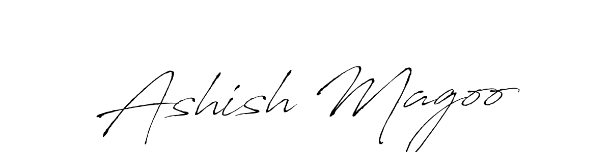 Make a beautiful signature design for name Ashish Magoo. Use this online signature maker to create a handwritten signature for free. Ashish Magoo signature style 6 images and pictures png