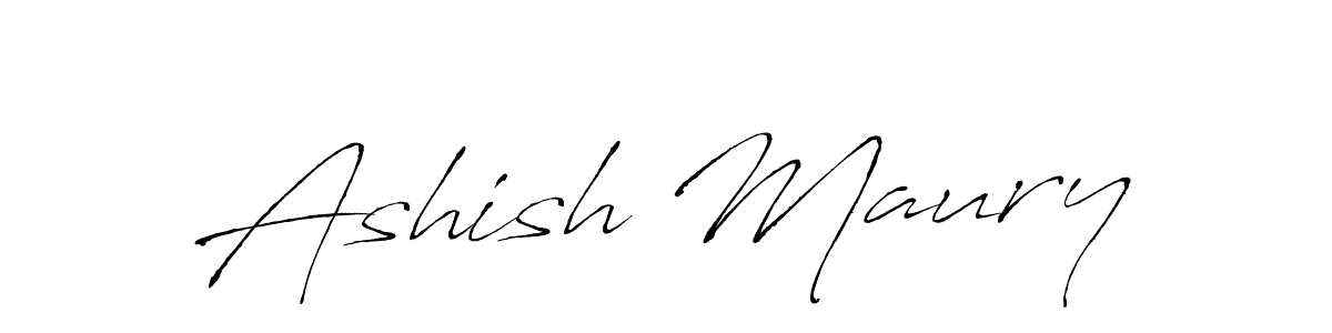 Design your own signature with our free online signature maker. With this signature software, you can create a handwritten (Antro_Vectra) signature for name Ashish Maury. Ashish Maury signature style 6 images and pictures png
