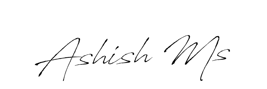 Also You can easily find your signature by using the search form. We will create Ashish Ms name handwritten signature images for you free of cost using Antro_Vectra sign style. Ashish Ms signature style 6 images and pictures png