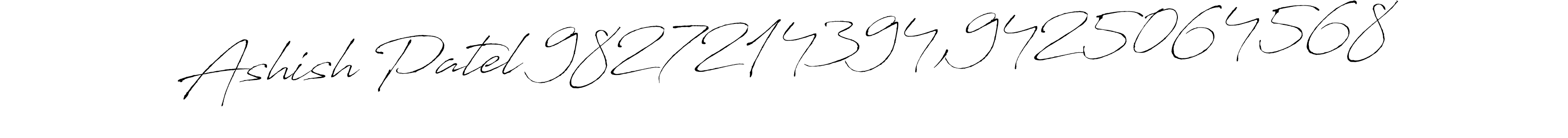 Similarly Antro_Vectra is the best handwritten signature design. Signature creator online .You can use it as an online autograph creator for name Ashish Patel 9827214394,9425064568. Ashish Patel 9827214394,9425064568 signature style 6 images and pictures png