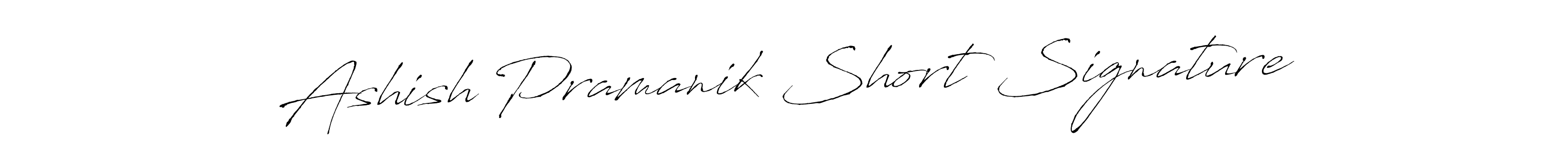 Make a beautiful signature design for name Ashish Pramanik Short Signature. With this signature (Antro_Vectra) style, you can create a handwritten signature for free. Ashish Pramanik Short Signature signature style 6 images and pictures png