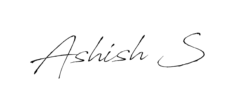 You can use this online signature creator to create a handwritten signature for the name Ashish S. This is the best online autograph maker. Ashish S signature style 6 images and pictures png