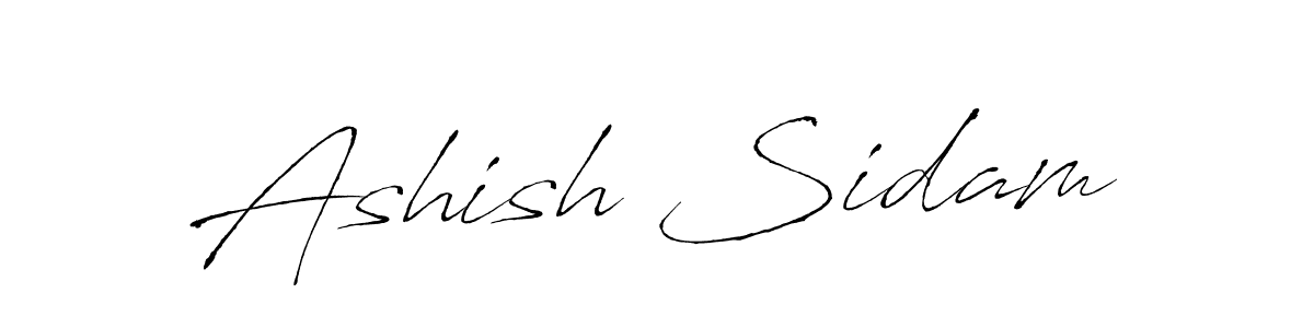 You should practise on your own different ways (Antro_Vectra) to write your name (Ashish Sidam) in signature. don't let someone else do it for you. Ashish Sidam signature style 6 images and pictures png