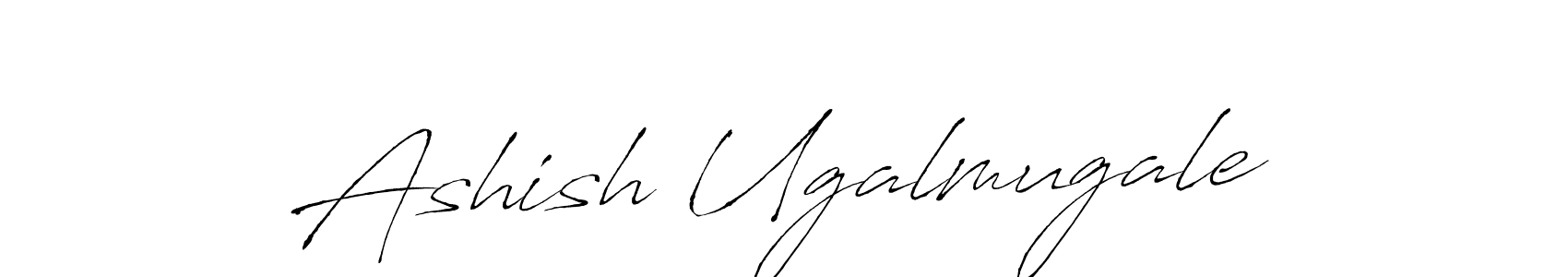 Also You can easily find your signature by using the search form. We will create Ashish Ugalmugale name handwritten signature images for you free of cost using Antro_Vectra sign style. Ashish Ugalmugale signature style 6 images and pictures png
