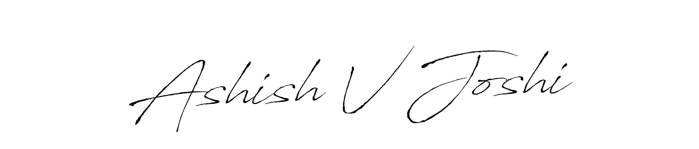 if you are searching for the best signature style for your name Ashish V Joshi. so please give up your signature search. here we have designed multiple signature styles  using Antro_Vectra. Ashish V Joshi signature style 6 images and pictures png