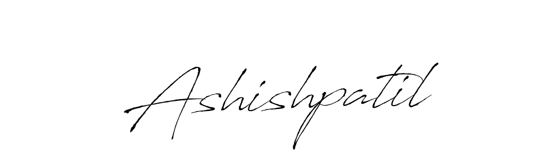 How to make Ashishpatil name signature. Use Antro_Vectra style for creating short signs online. This is the latest handwritten sign. Ashishpatil signature style 6 images and pictures png