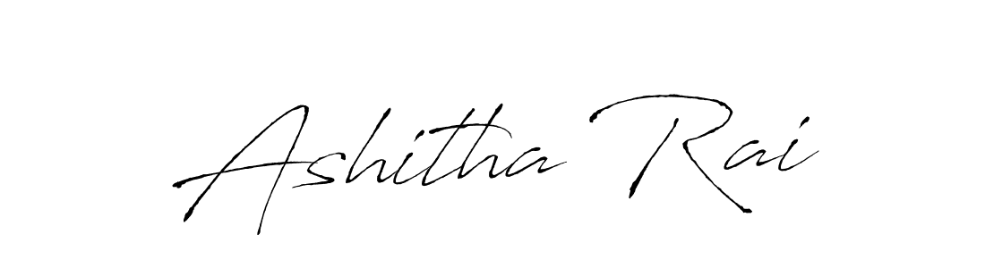 How to make Ashitha Rai signature? Antro_Vectra is a professional autograph style. Create handwritten signature for Ashitha Rai name. Ashitha Rai signature style 6 images and pictures png