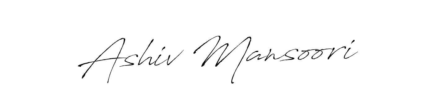 You can use this online signature creator to create a handwritten signature for the name Ashiv Mansoori. This is the best online autograph maker. Ashiv Mansoori signature style 6 images and pictures png