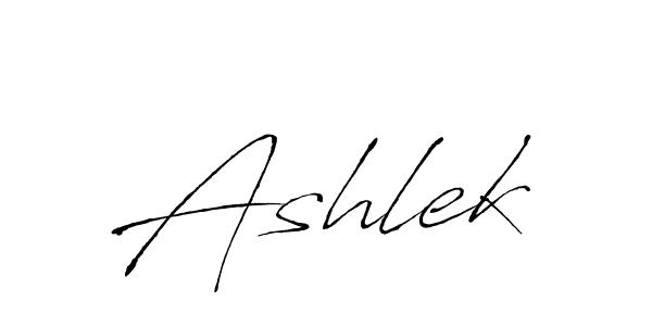 How to make Ashlek name signature. Use Antro_Vectra style for creating short signs online. This is the latest handwritten sign. Ashlek signature style 6 images and pictures png