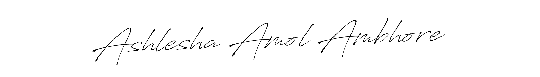 Also we have Ashlesha Amol Ambhore name is the best signature style. Create professional handwritten signature collection using Antro_Vectra autograph style. Ashlesha Amol Ambhore signature style 6 images and pictures png