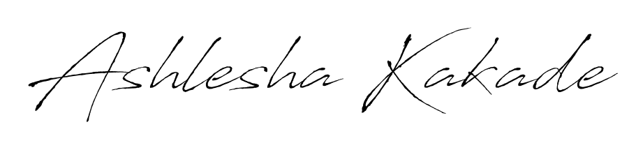 Transform the name Ashlesha Kakade into a signature masterpiece using Antro_Vectra font. Ideal for photographers, artists, and creators looking for watermarks. Ashlesha Kakade signature style 6 images and pictures png