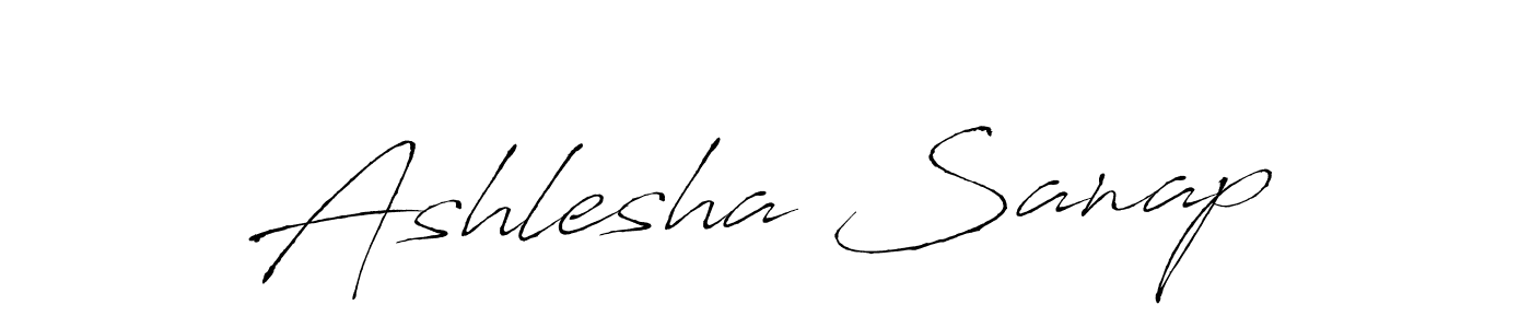 This is the best signature style for the Ashlesha Sanap name. Also you like these signature font (Antro_Vectra). Mix name signature. Ashlesha Sanap signature style 6 images and pictures png