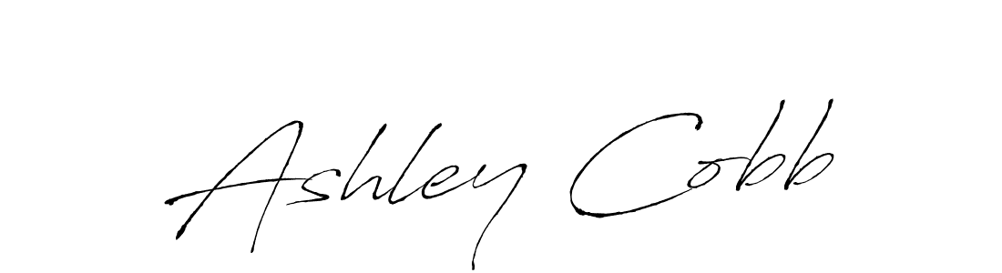 Design your own signature with our free online signature maker. With this signature software, you can create a handwritten (Antro_Vectra) signature for name Ashley Cobb. Ashley Cobb signature style 6 images and pictures png