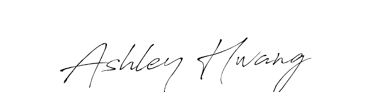 Make a beautiful signature design for name Ashley Hwang. With this signature (Antro_Vectra) style, you can create a handwritten signature for free. Ashley Hwang signature style 6 images and pictures png