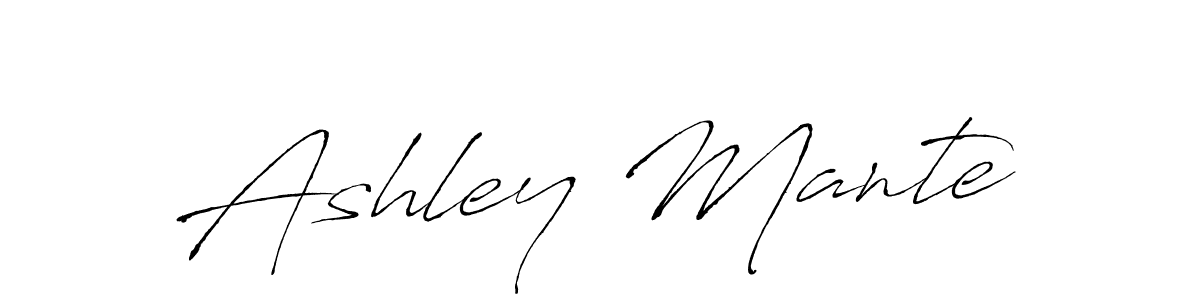 Antro_Vectra is a professional signature style that is perfect for those who want to add a touch of class to their signature. It is also a great choice for those who want to make their signature more unique. Get Ashley Mante name to fancy signature for free. Ashley Mante signature style 6 images and pictures png