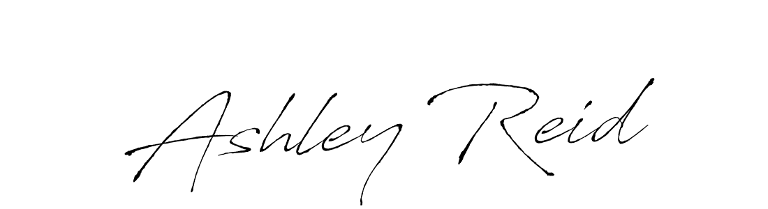 Ashley Reid stylish signature style. Best Handwritten Sign (Antro_Vectra) for my name. Handwritten Signature Collection Ideas for my name Ashley Reid. Ashley Reid signature style 6 images and pictures png
