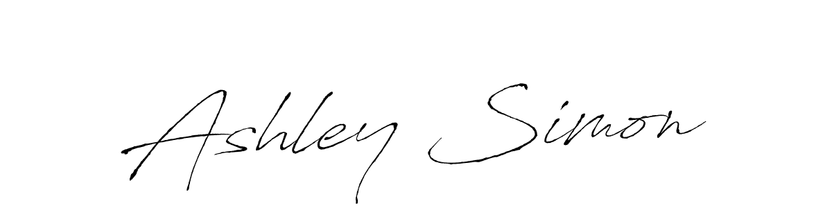 Also we have Ashley Simon name is the best signature style. Create professional handwritten signature collection using Antro_Vectra autograph style. Ashley Simon signature style 6 images and pictures png