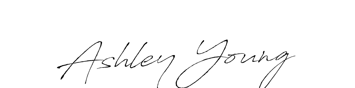 Ashley Young stylish signature style. Best Handwritten Sign (Antro_Vectra) for my name. Handwritten Signature Collection Ideas for my name Ashley Young. Ashley Young signature style 6 images and pictures png