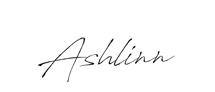 Create a beautiful signature design for name Ashlinn. With this signature (Antro_Vectra) fonts, you can make a handwritten signature for free. Ashlinn signature style 6 images and pictures png