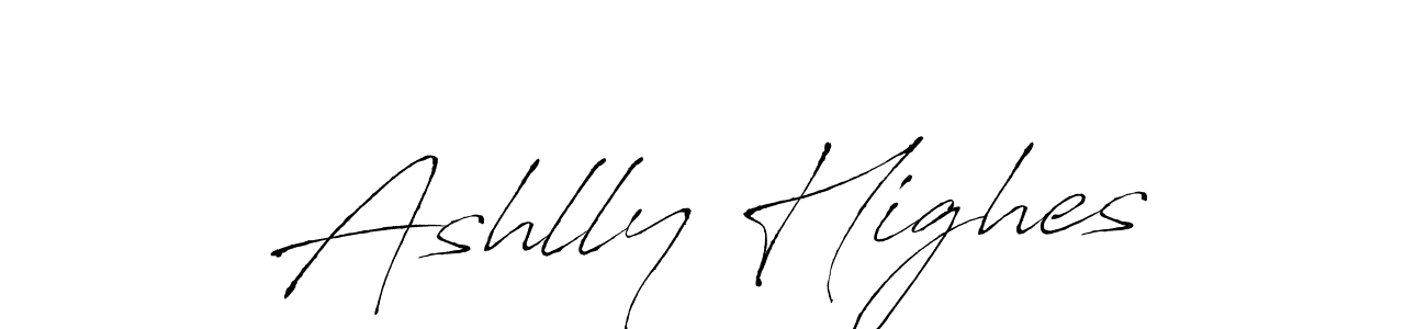 Antro_Vectra is a professional signature style that is perfect for those who want to add a touch of class to their signature. It is also a great choice for those who want to make their signature more unique. Get Ashlly Highes name to fancy signature for free. Ashlly Highes signature style 6 images and pictures png