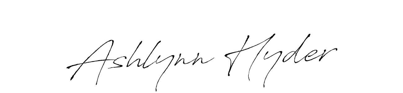 How to make Ashlynn Hyder signature? Antro_Vectra is a professional autograph style. Create handwritten signature for Ashlynn Hyder name. Ashlynn Hyder signature style 6 images and pictures png