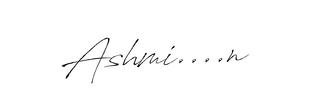 Similarly Antro_Vectra is the best handwritten signature design. Signature creator online .You can use it as an online autograph creator for name Ashmi....n. Ashmi....n signature style 6 images and pictures png