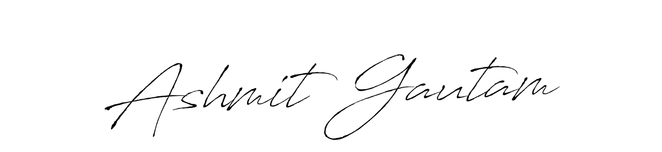 Antro_Vectra is a professional signature style that is perfect for those who want to add a touch of class to their signature. It is also a great choice for those who want to make their signature more unique. Get Ashmit Gautam name to fancy signature for free. Ashmit Gautam signature style 6 images and pictures png